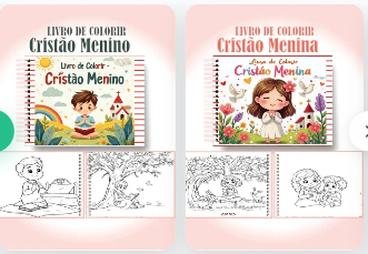 Livro de Colorir Cristão