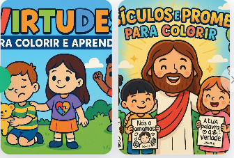 Virtude para Colorir